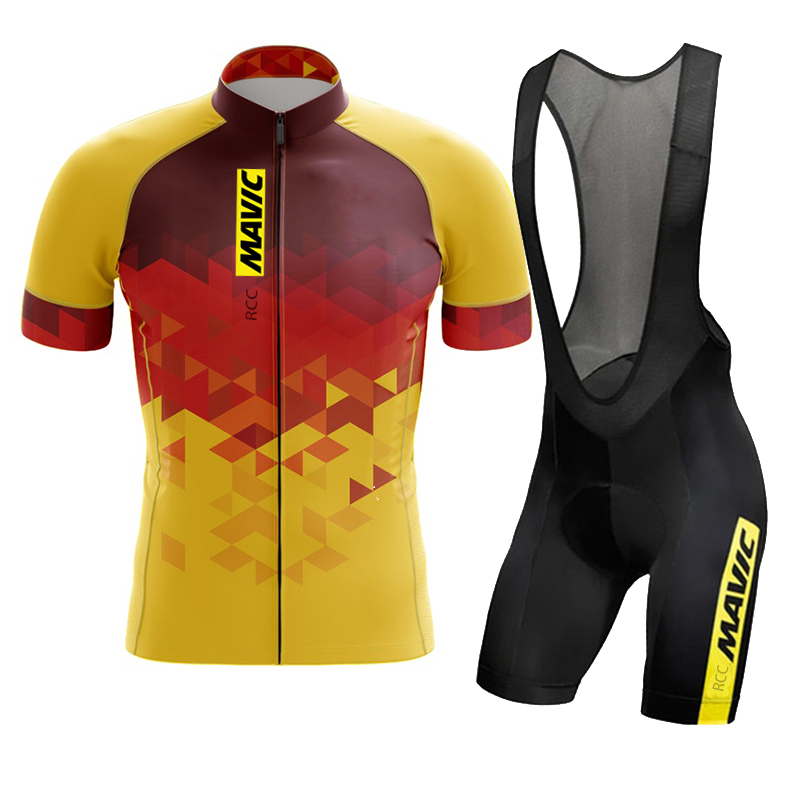 Cycling Gear Jersey - 2024 MAVIC Short Sleeve Cycling Sets