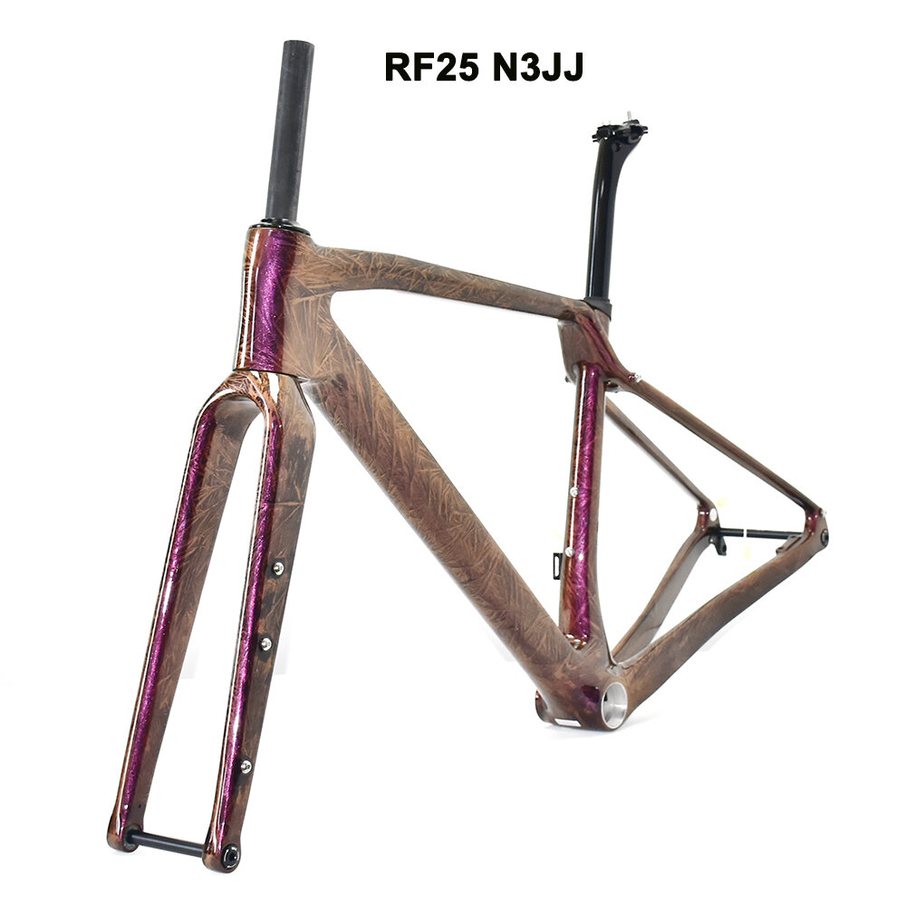 Carbon Bike Frame - 2025 Carbon Frame Gravel Bicycle with