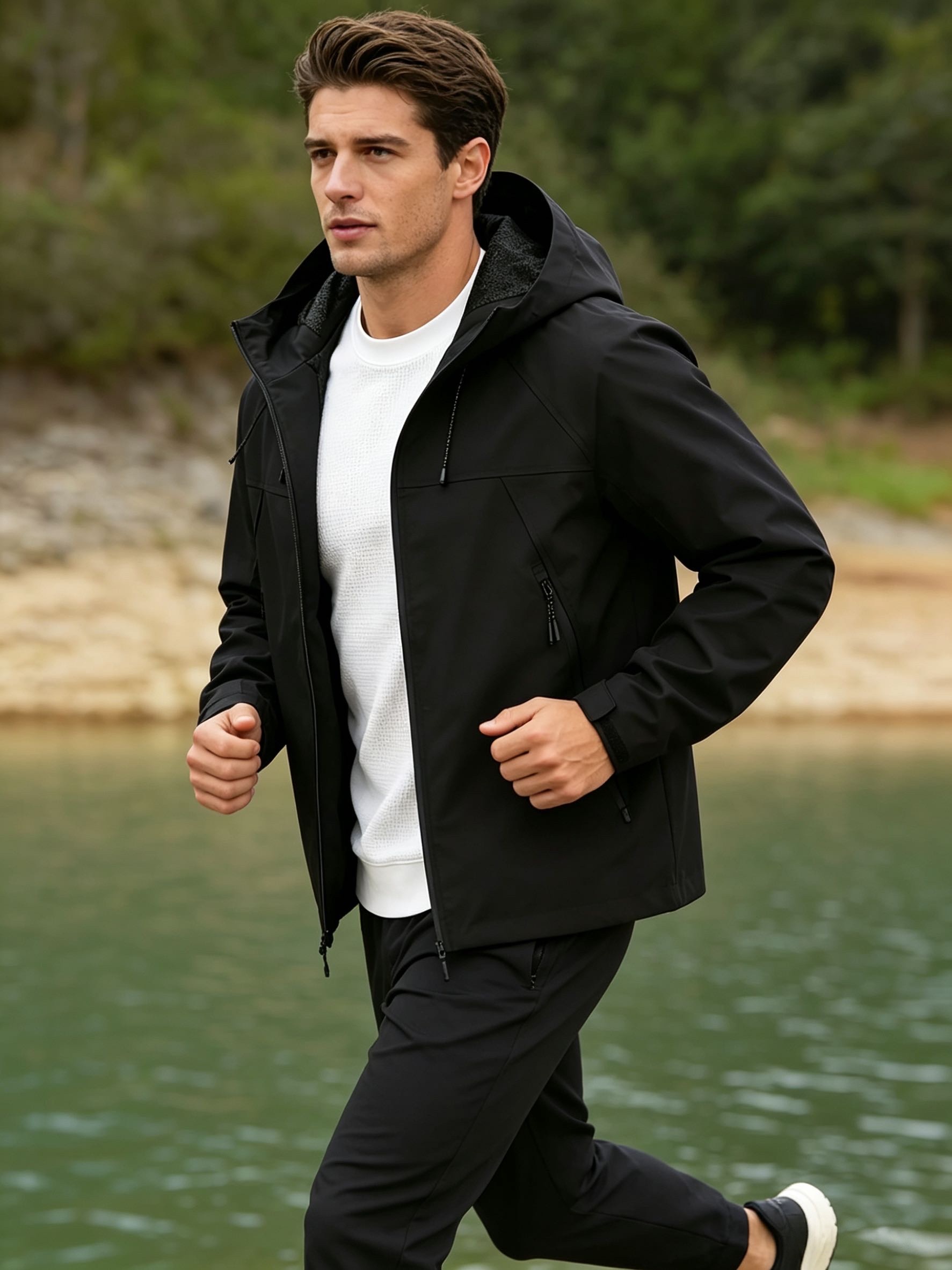 Cycling Gear For Winter - Autumn Winter New Men Sports Windproof