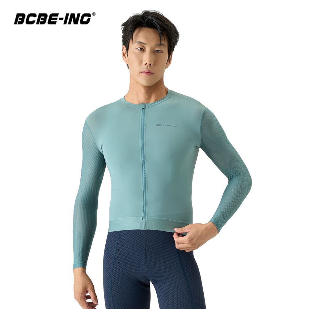 Cycling Gear For Winter - BCBE-ING Lightweight Cycling Jersey Long Sleeve