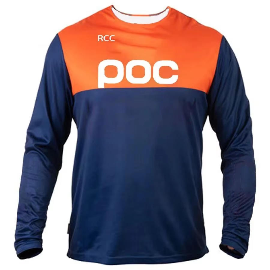 Cycling Gear Jersey - MTB Downhill Mountain Bike Long Sleeve