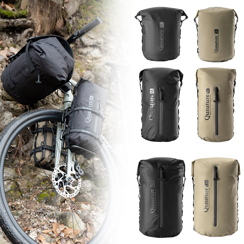 Cycling Gear Duffle - Outdoors Bikepacking Bike Bag MTB Road