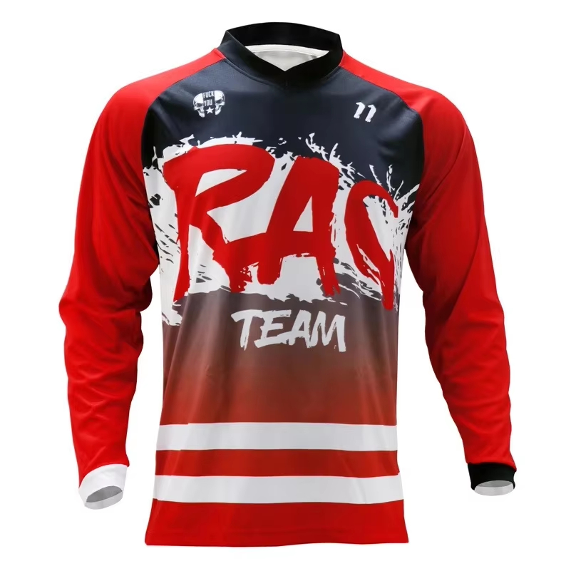 Cycling Gear Jersey - Long Sleeve MTB Racing Jersey Family