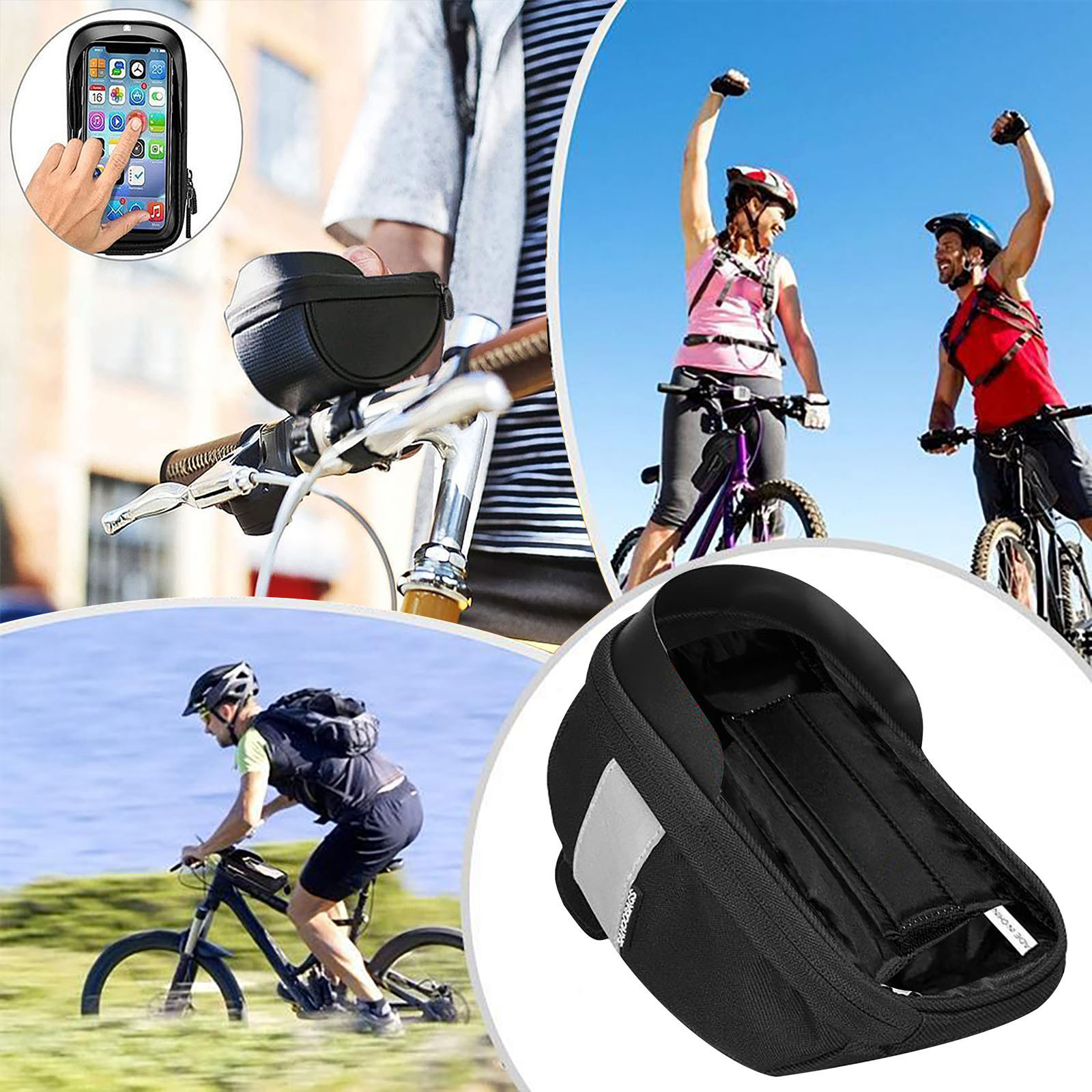 Waterproof Bicycle Phone Bag H - Cycling Gear Duffle review and price