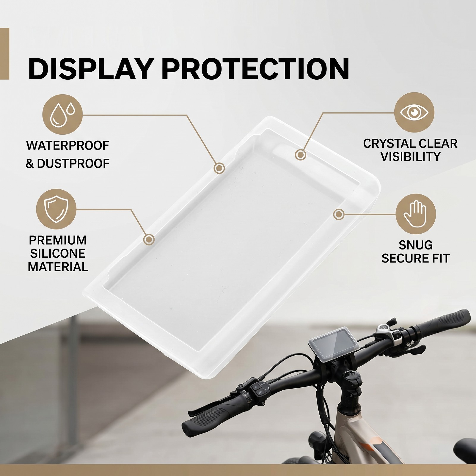 Electric Bike Screen Cover Fit - Bike Speedometer review and price