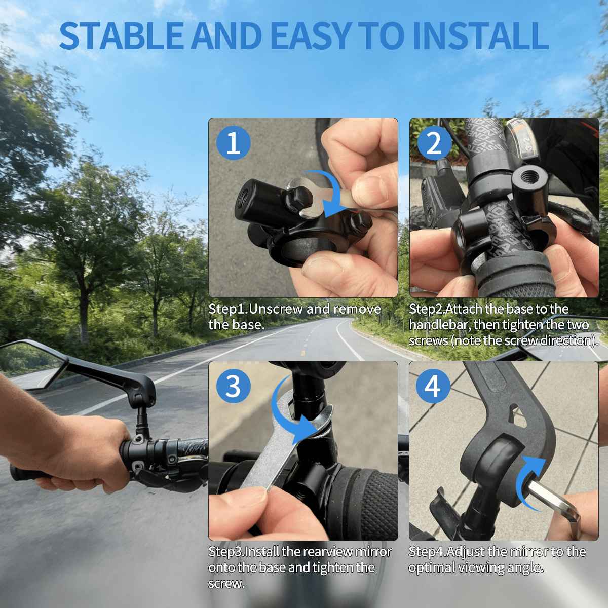 1 Pair Adjustable Handlebar Bi - Cycle Zone review and price