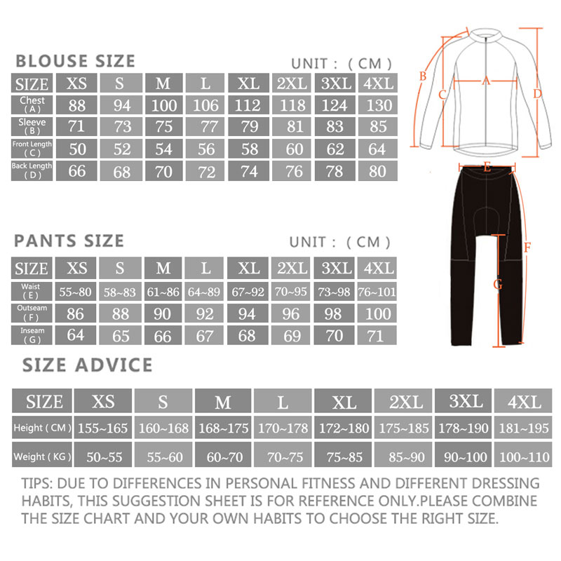 Rvouei Team Winter Thermal Fle - Cycling Gear Sale review and price