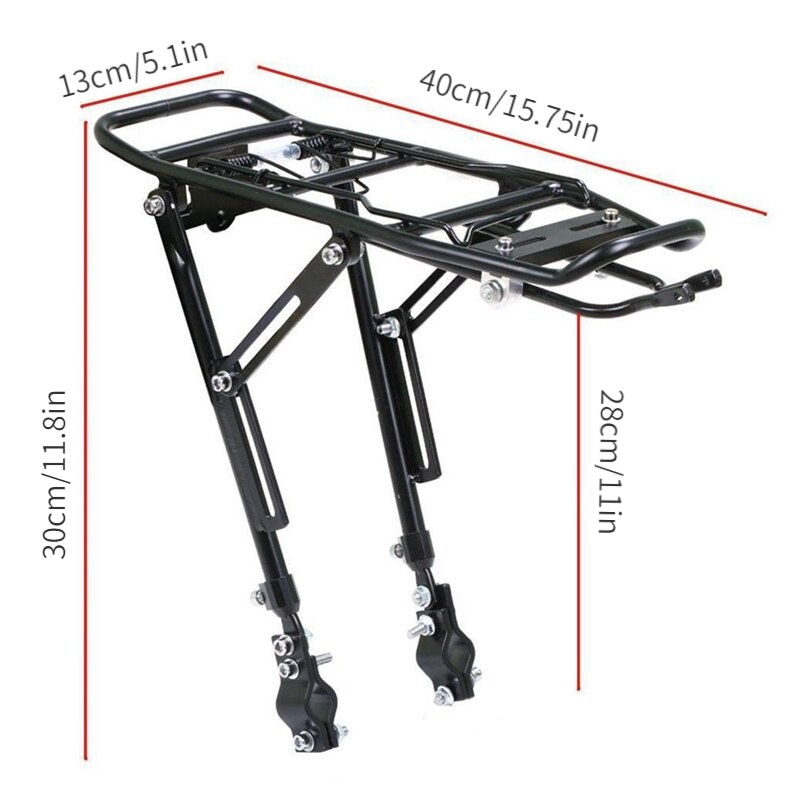 1PC Alloy Rear Bicycle  Rack C - Cycling Gear Organizer review and price