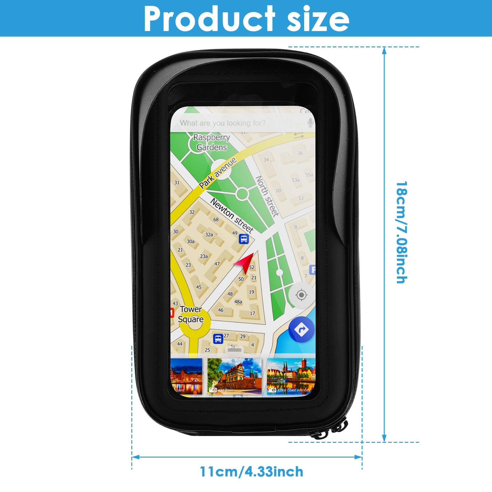 Motorcycle Bike Phone Holder B - Cycling Gear Organizer review and price