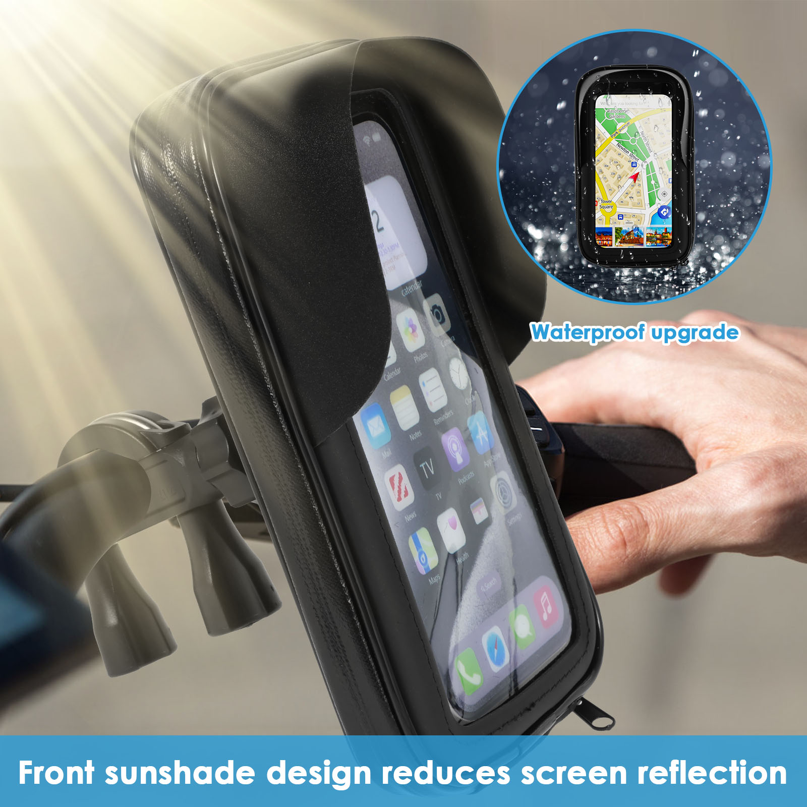 Motorcycle Bike Phone Holder B - Cycling Gear Organizer review and price
