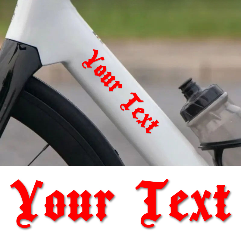 1PC Custom Text Height3.5CM Pe - Cycling Gear Sale review and price