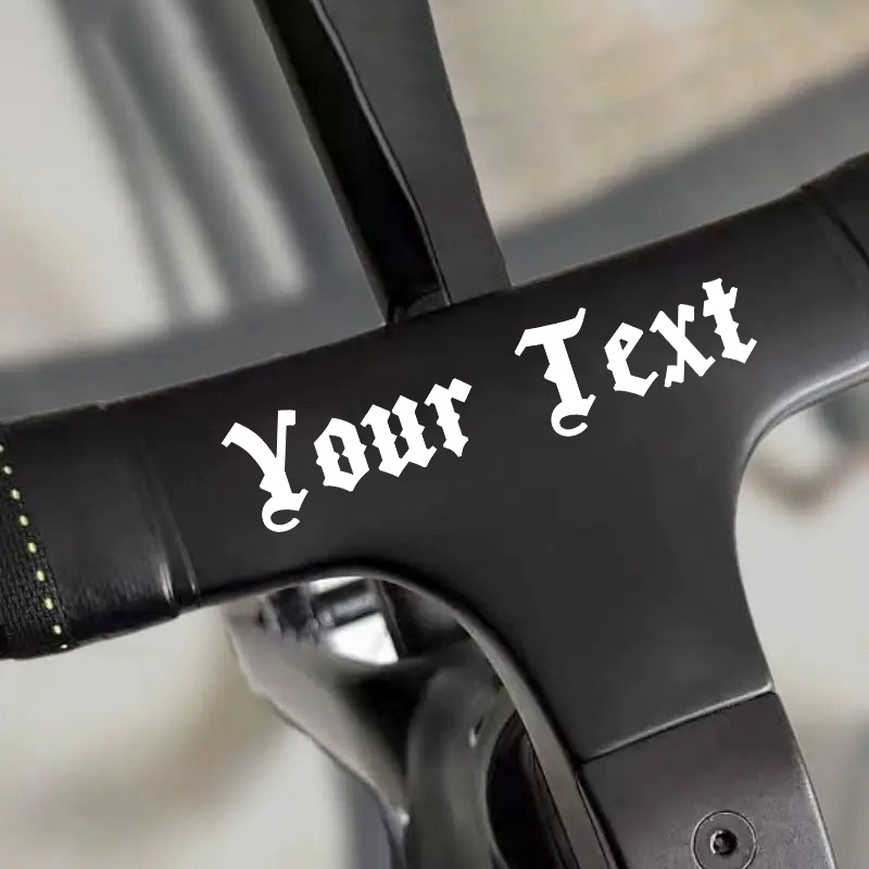 1PC Custom Text Height3.5CM Pe - Cycling Gear Sale review and price