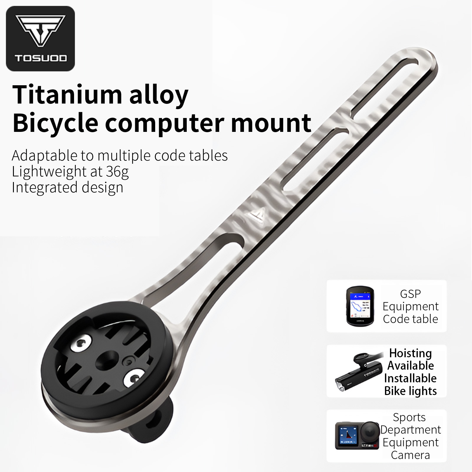 TOSUOD Titanium Alloy Integrat - Bike Speedometer review and price