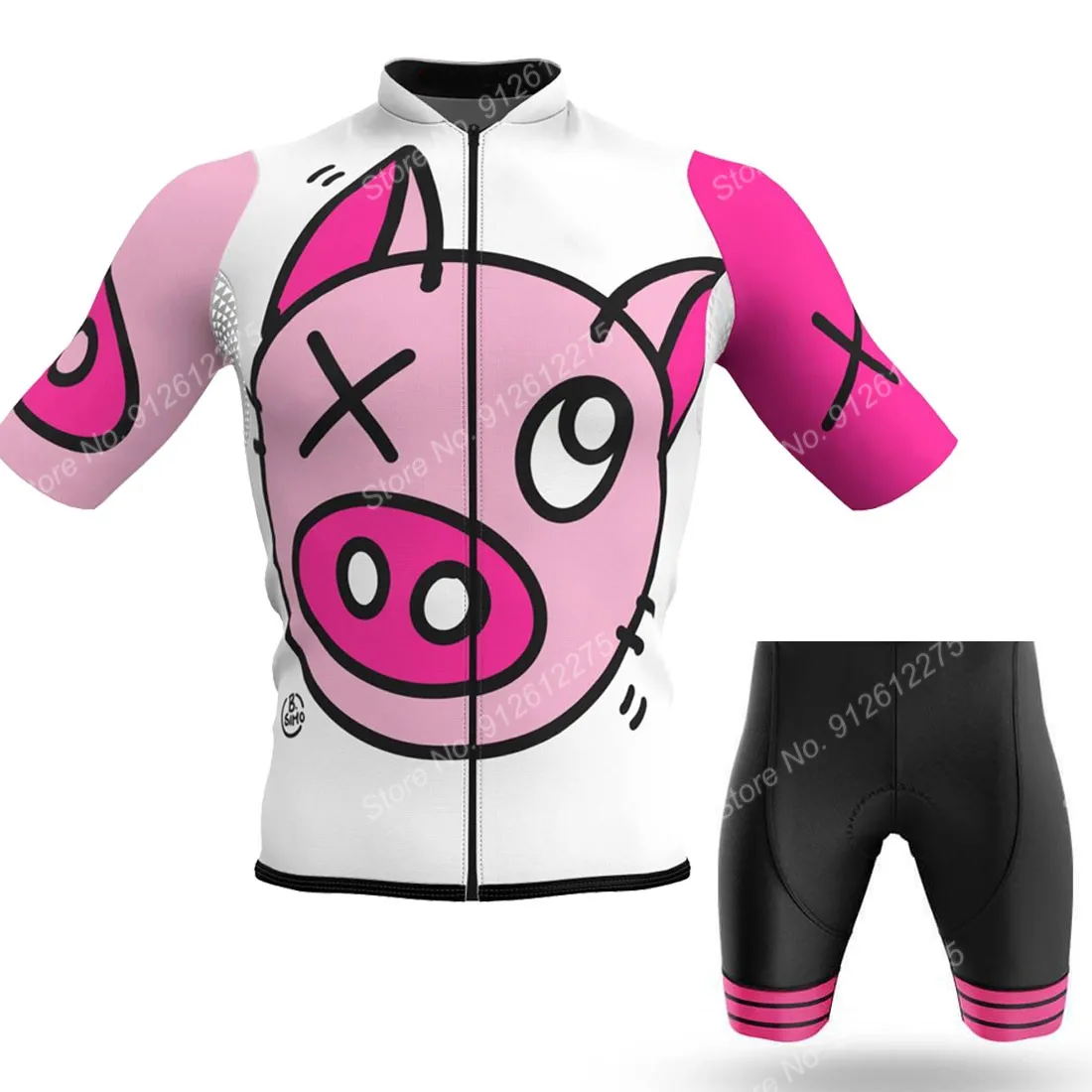 Set Cartoon Comic Pig 2023 Cyc - Cycling Gear Jersey review and price