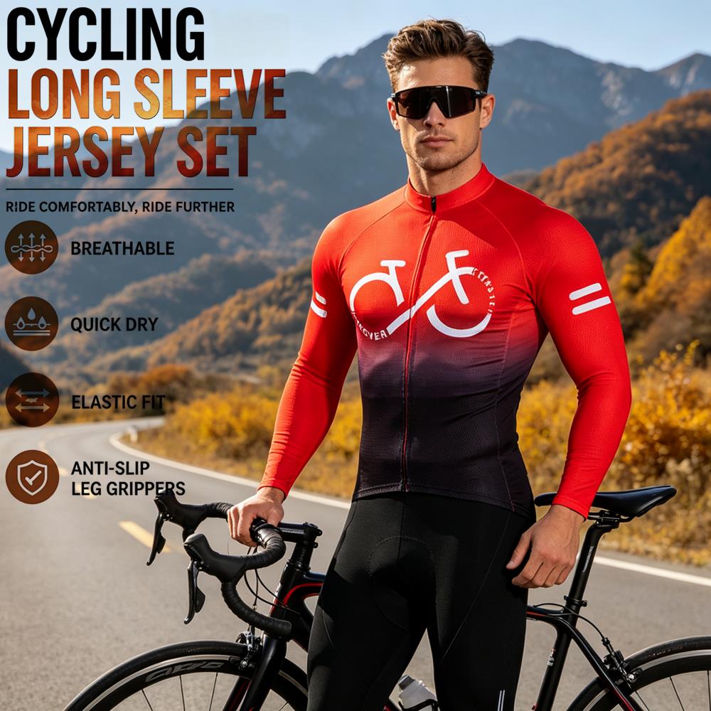 Cycling Suit Spring Autumn Mou - Cycling Gear Sale review and price