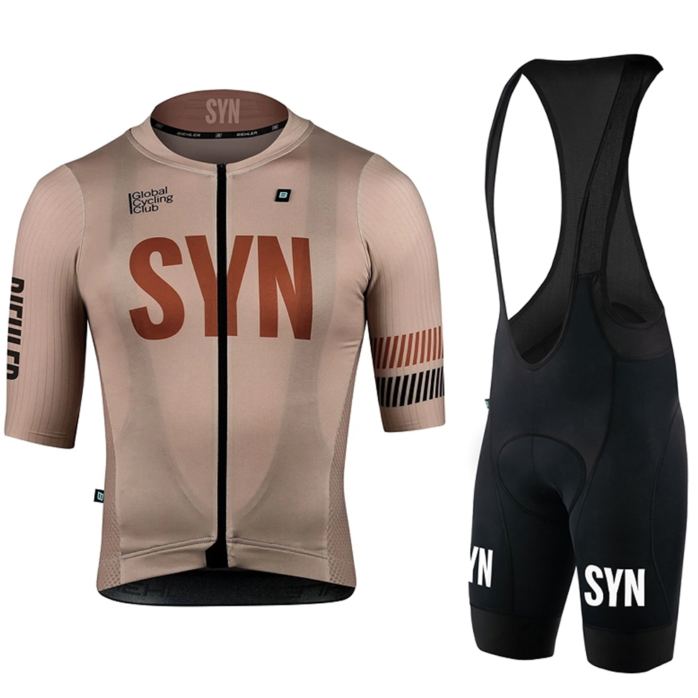 SYN Brown Cycling Clothing men - Cycling Gear Sale review and price