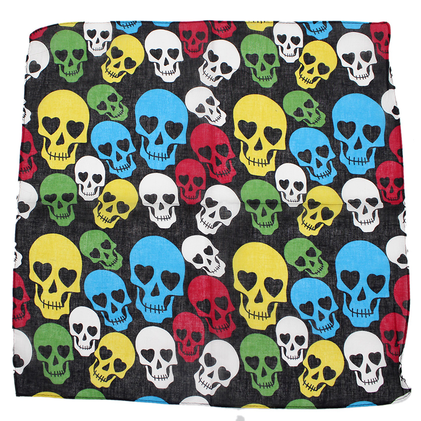 Skull Bandana Square Scarf 100 - Cycle Zone review and price