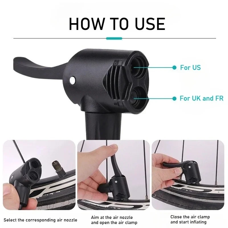 1/2/3/4/5PCS Bicycle Inflation - Cycle Zone review and price