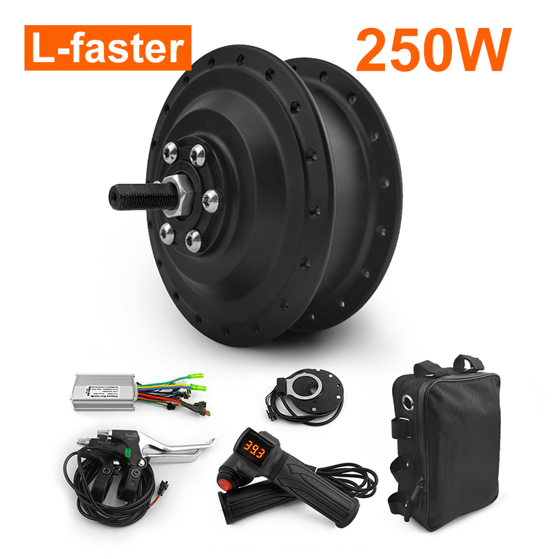 Q02 250W Brushless Geared Hub  - Cycling Gear Hub review and price