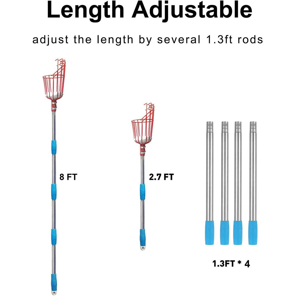 260cm Fruit Picker, Adjustable - Cycle Zone review and price